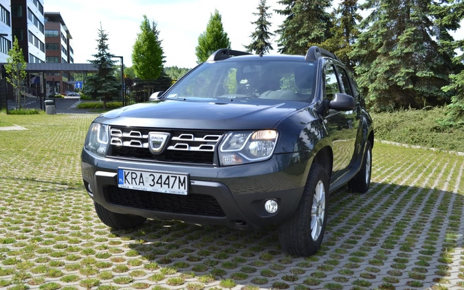 Dacia Duster cena 47500 przebieg: 68991, rok produkcji 2017 z Drawno małe 781